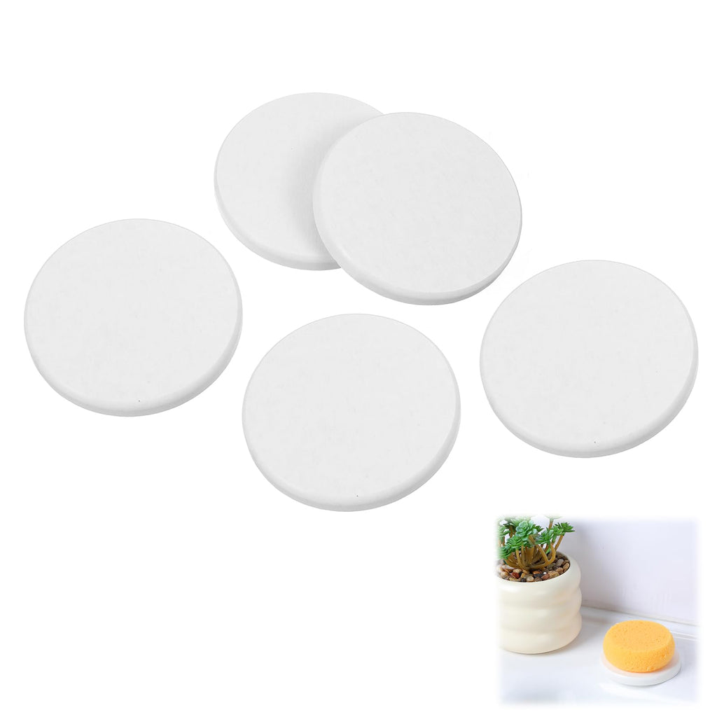 5Pcs Water Absorbing Stone Tray for Sink Water Absorbent Diatomite Trays Fast Drying Stone Sink Tray Diatomaceous Coaster Stones Drying Trays for Hand Soap Dish Cosmetic Bottles Toothbrush Holders