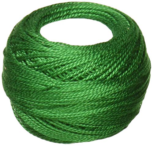 DMC Pearl Cotton Thread Size 8, 95 Yards - Green Embroidery Thread