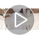 Silver Plastic Dinnerware Set - 175pcs Disposable Plates Cutlery Cups