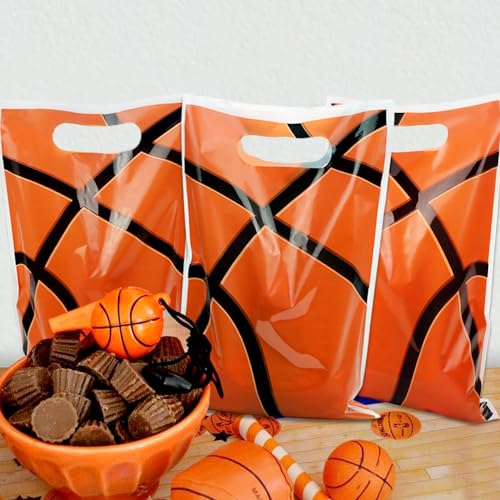 QUERICKY 100-Pack Basketball Goodie Bags for Party Favors