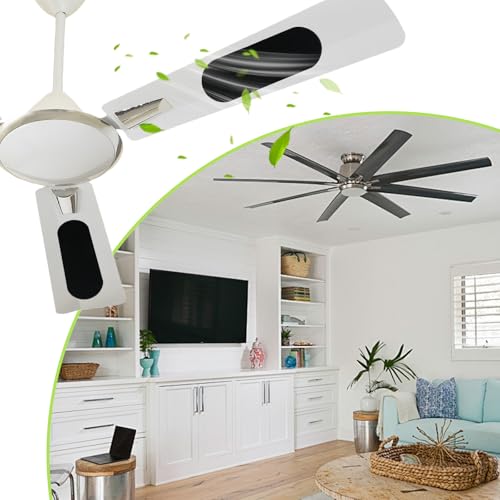 Gallipower Ceiling Fan Blade Air Purifier Filters - 10 Pack, Style 2