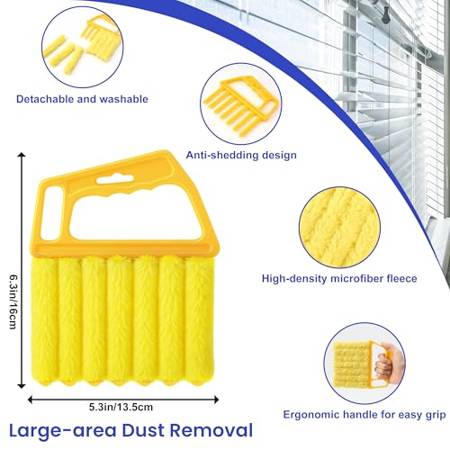 3-Pack Window Blind Cleaner Tool Set with Ergonomic Handle