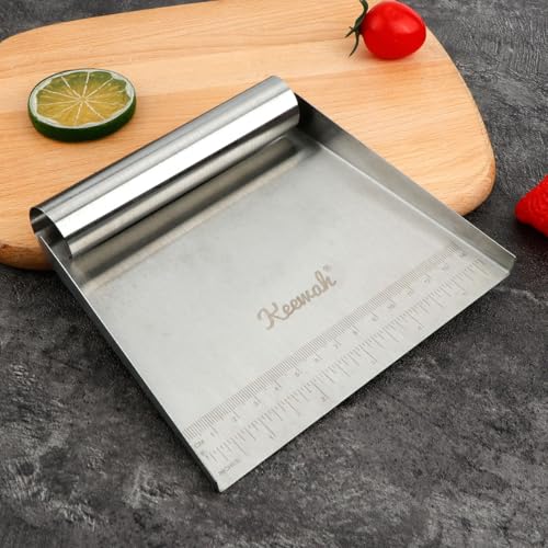 Keewah Stainless Steel Food Scoop - 5.9 x 5.7 Inch
