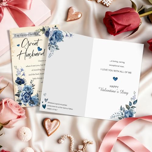 Heartfelt Valentine's Day Card for Husband | Romantic Gift
