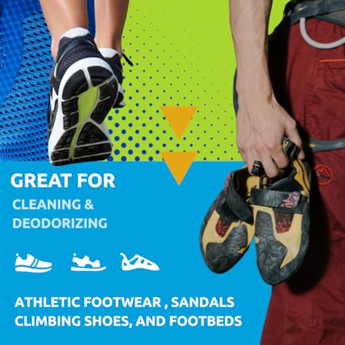 Nikwax Footwear Refresh Cleaner for Active Shoes & Sneakers - Deodorizing & Cleaning Solution