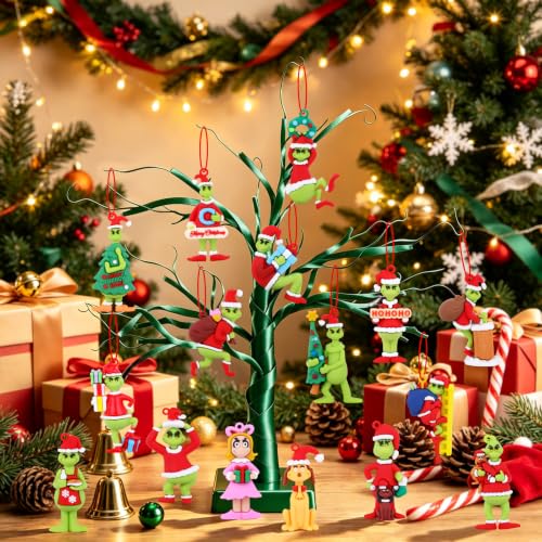 Christmas Advent Calendar 2026 with 24 Festive Tree Ornaments