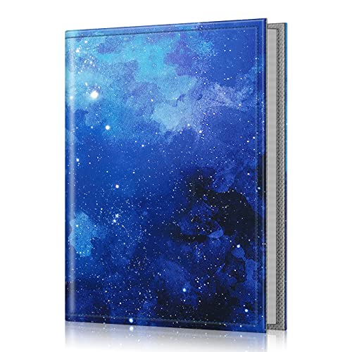 Fintie Starry Sky Photo Album 4x6 Photos - Small Wallet Style, 52 Pockets, Waterproof PU Leather