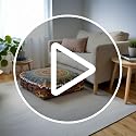 Mandala Floor Pillow Cover 16" – Cotton Meditation Cushion