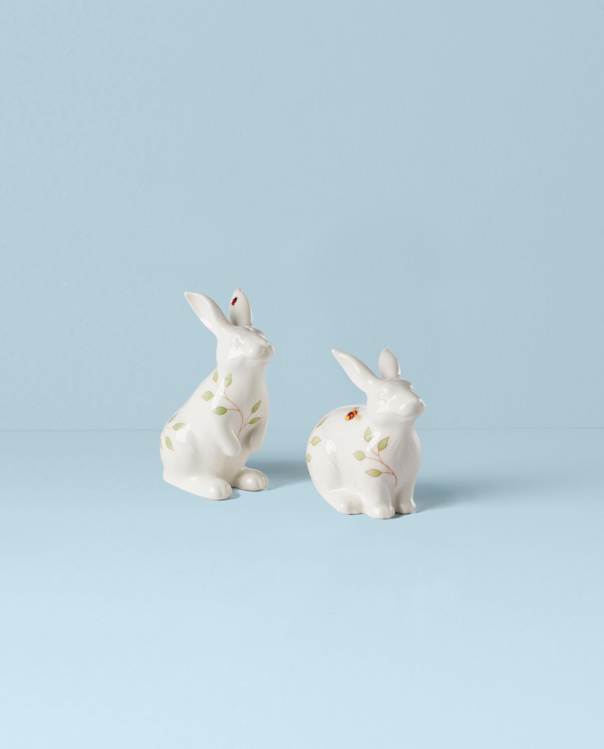 Lenox 893456 Butterfly Meadow Bunny Salt & Pepper, Easter Serveware