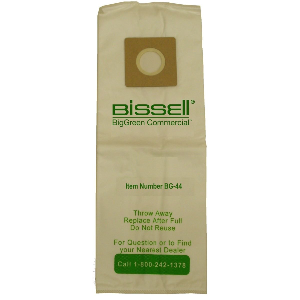 Bissell Commercial BG-44 Vac Bag Bssl Bg101H (Pack of 4)