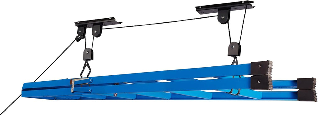 Rad Sportz Bike Hanger - Overhead Hoist Pulley System for Secure Garage Ceiling Storage | 100lb Capacity