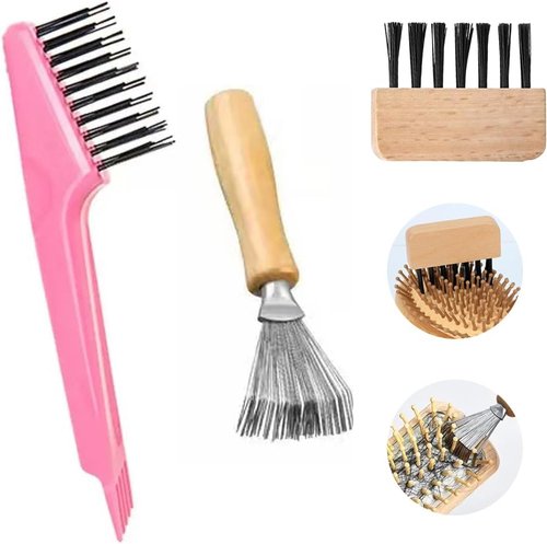 Hair Brush Cleaner Tool by [Brand Name] - 2-in-1 Rake for Removing Tangled Hair & Dust | Ideal for Home & Salon Use