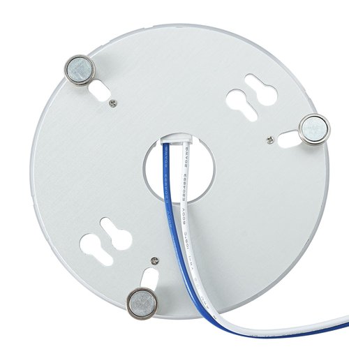HAOLEDI 4.5'' 15W LED Ceiling Fan Light Retrofit Kit,Ceiling Flush Light, Ceiling Light Replacement Panel PCB 3CCT 3000K/4000K/6000K, 2000LM, 120V, CRI90, ETL Listed, with Toggle Switch