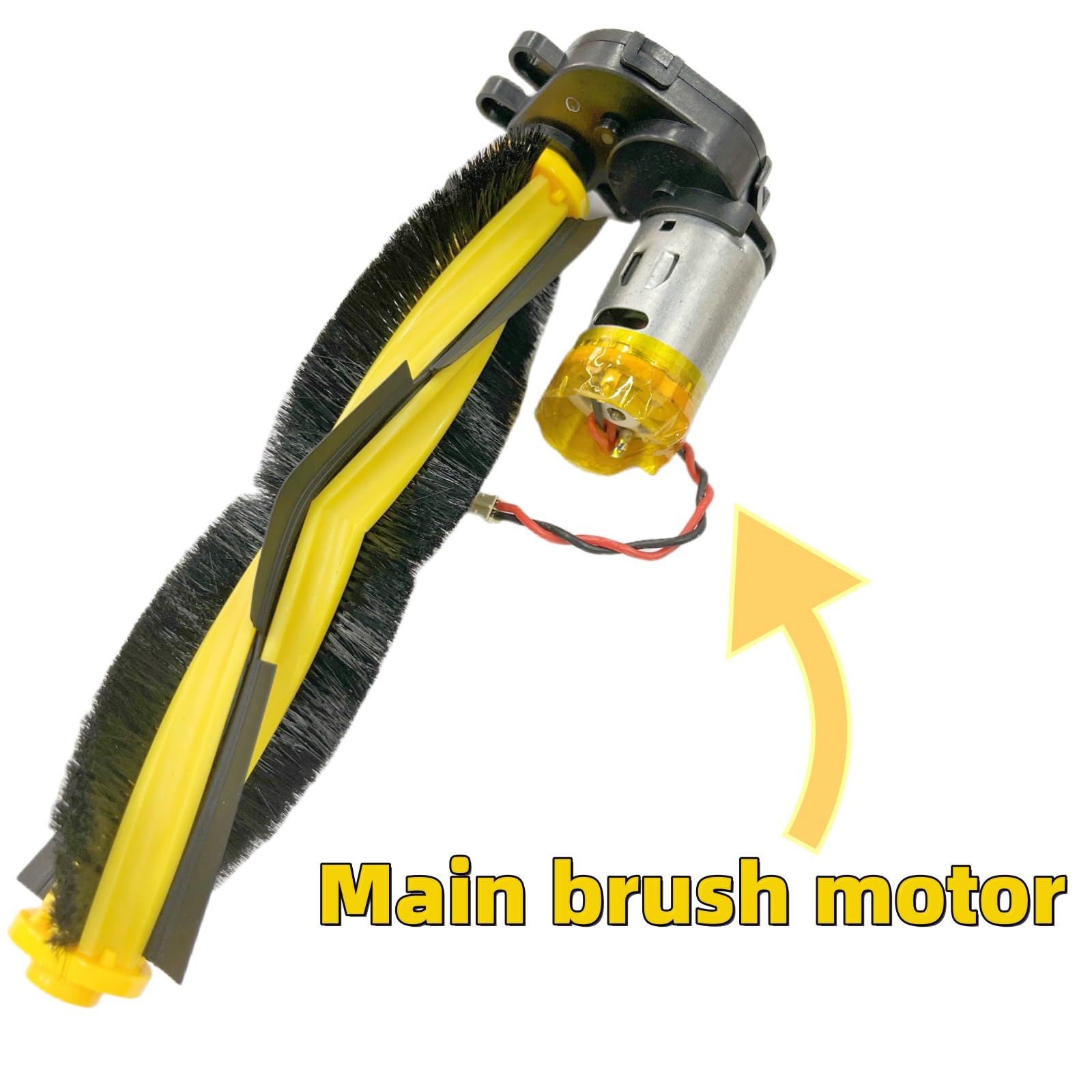 Main Brush Motors for Ecovacs DEEBOT OZMO Yeedi T8 T9 T9+/T8 AIVI/T8/N8 Pro/N8 Pro plus/N8/N8+/920/950/T5/N7/X1/T10 DVX34 DX9G Series Robot Vacuums