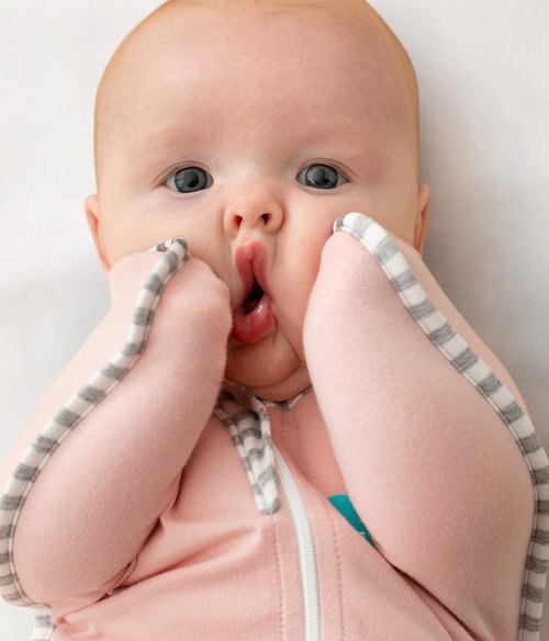 Love to Dream Swaddle UP - Baby Sleep Sack for Newborns | Self-Soothing Design, 1.0 TOG, Pink, 5-8.5 lbs