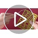 Mexican Wooden Christmas Ornaments Set - Papel Picado Style, 12 Pieces