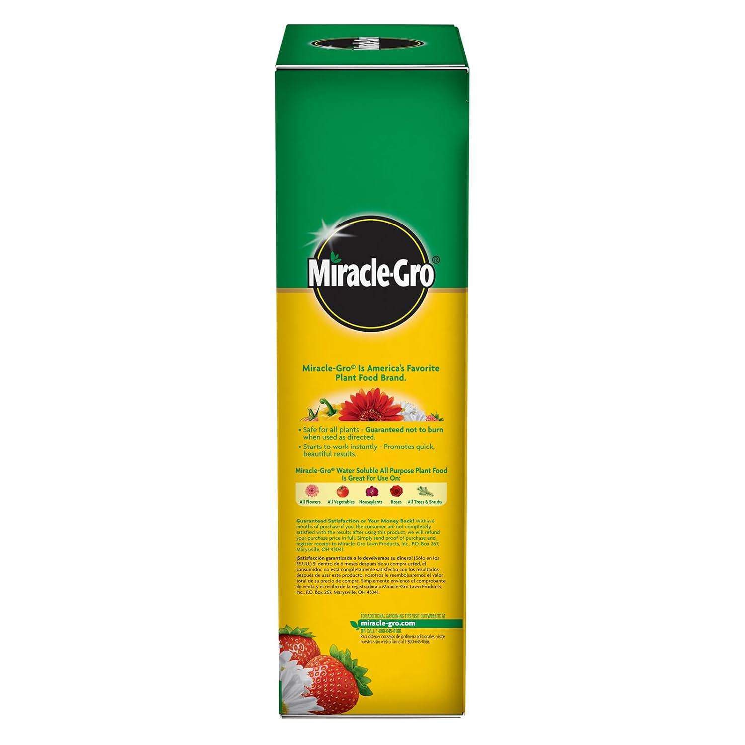 Miracle-Gro Water Soluble Plant Food - All-Purpose Fertilizer for Indoor & Outdoor Plants, 12.5 lbs.