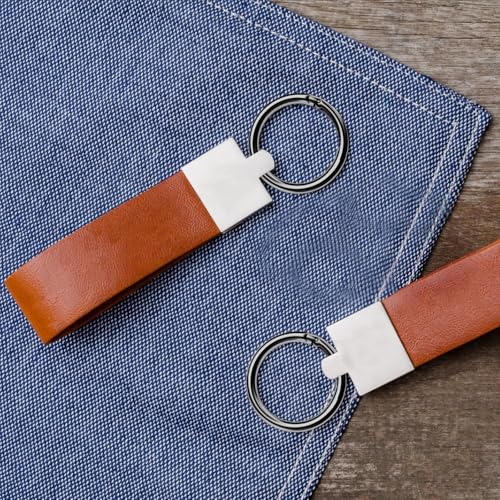 10 Pcs Metal Spring Round Carabiner Inner Diameter 1 Inch O Rings Clip Spring Ring for Keychains, Purse, Bag, Handbag