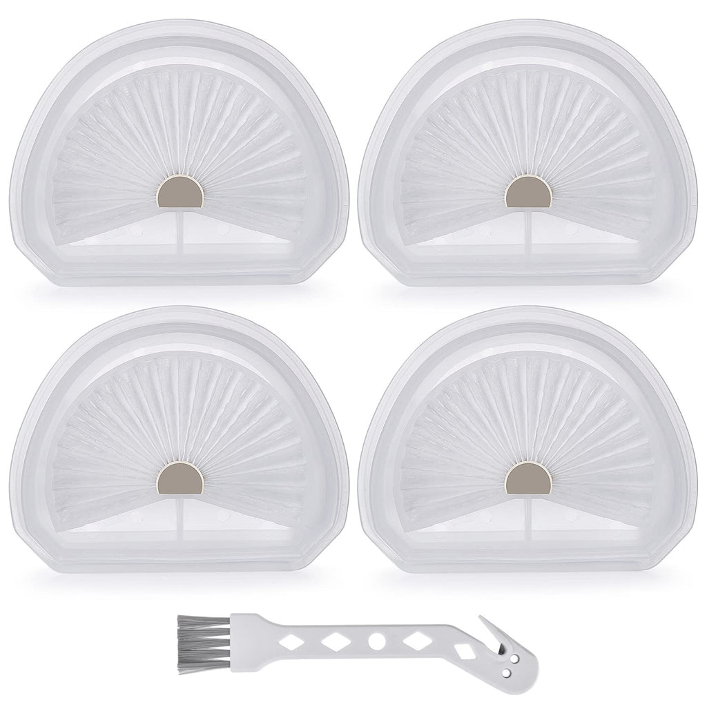 Anewise 4 Pack VLPF10 Replacement Filters Compatible with Black and Decker Hand Vacuum HLVA320J, HLVA315J62, HLVA325JP07, HLVA325BP07, HLVA320J00, HLVA325J10, N575266, Compare to Part #VLPF10