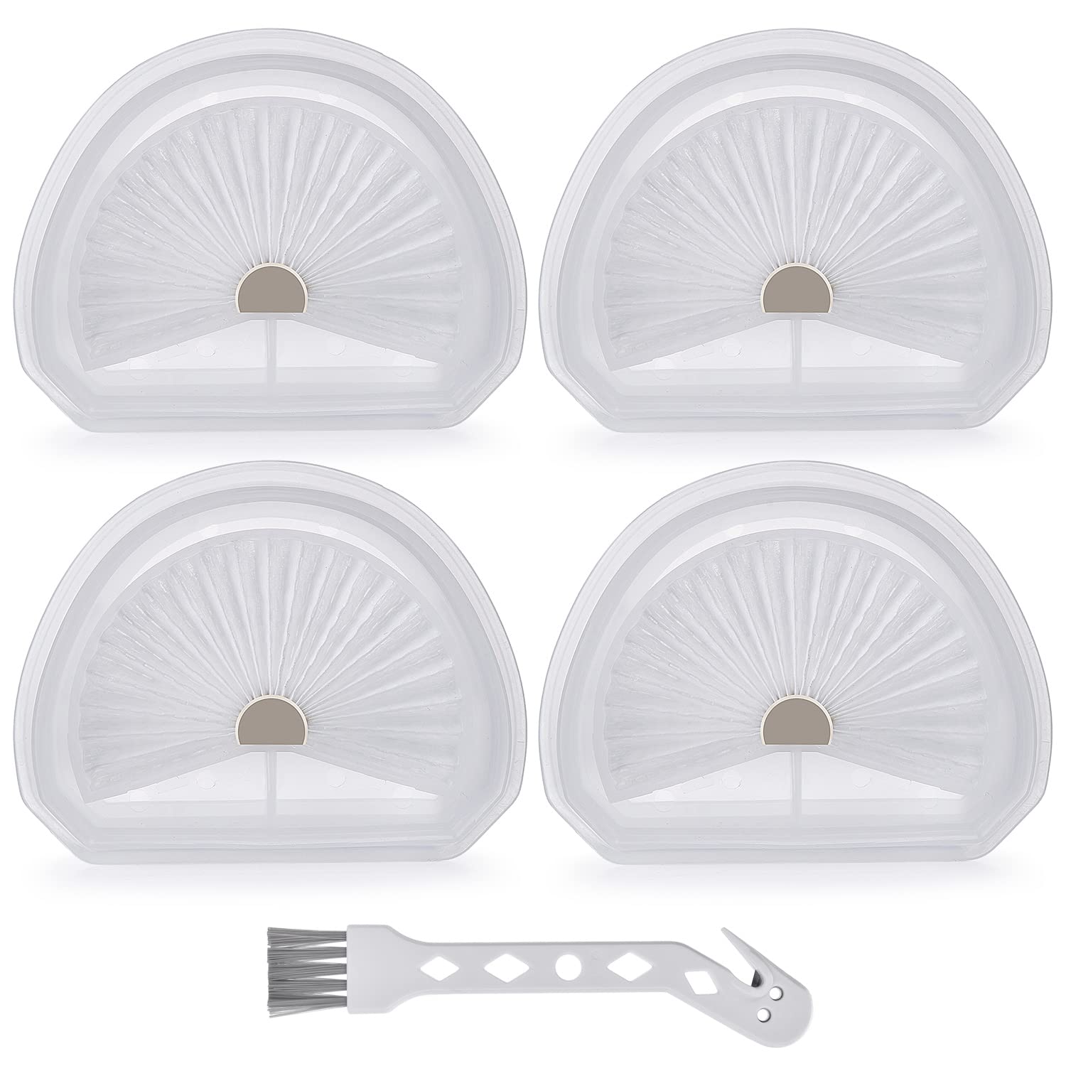 Anewise 4 Pack VLPF10 Replacement Filters Compatible with Black and Decker Hand Vacuum HLVA320J, HLVA315J62, HLVA325JP07, HLVA325BP07, HLVA320J00, HLVA325J10, N575266, Compare to Part #VLPF10