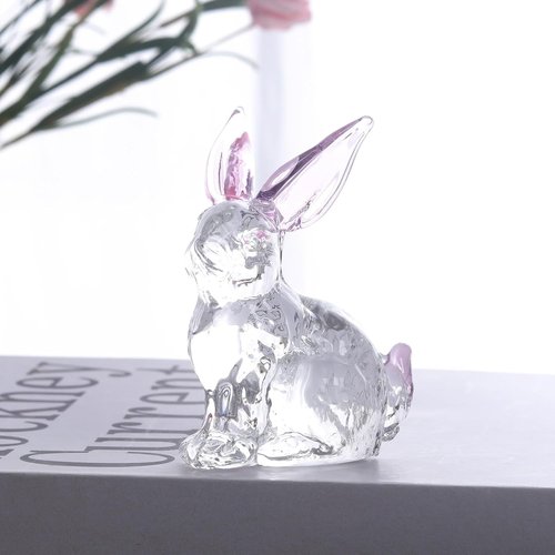 Charming Glass Ornament - Ideal for Easter Decor, Spring Celebrations & Unique Gifts | 4-Inch Design