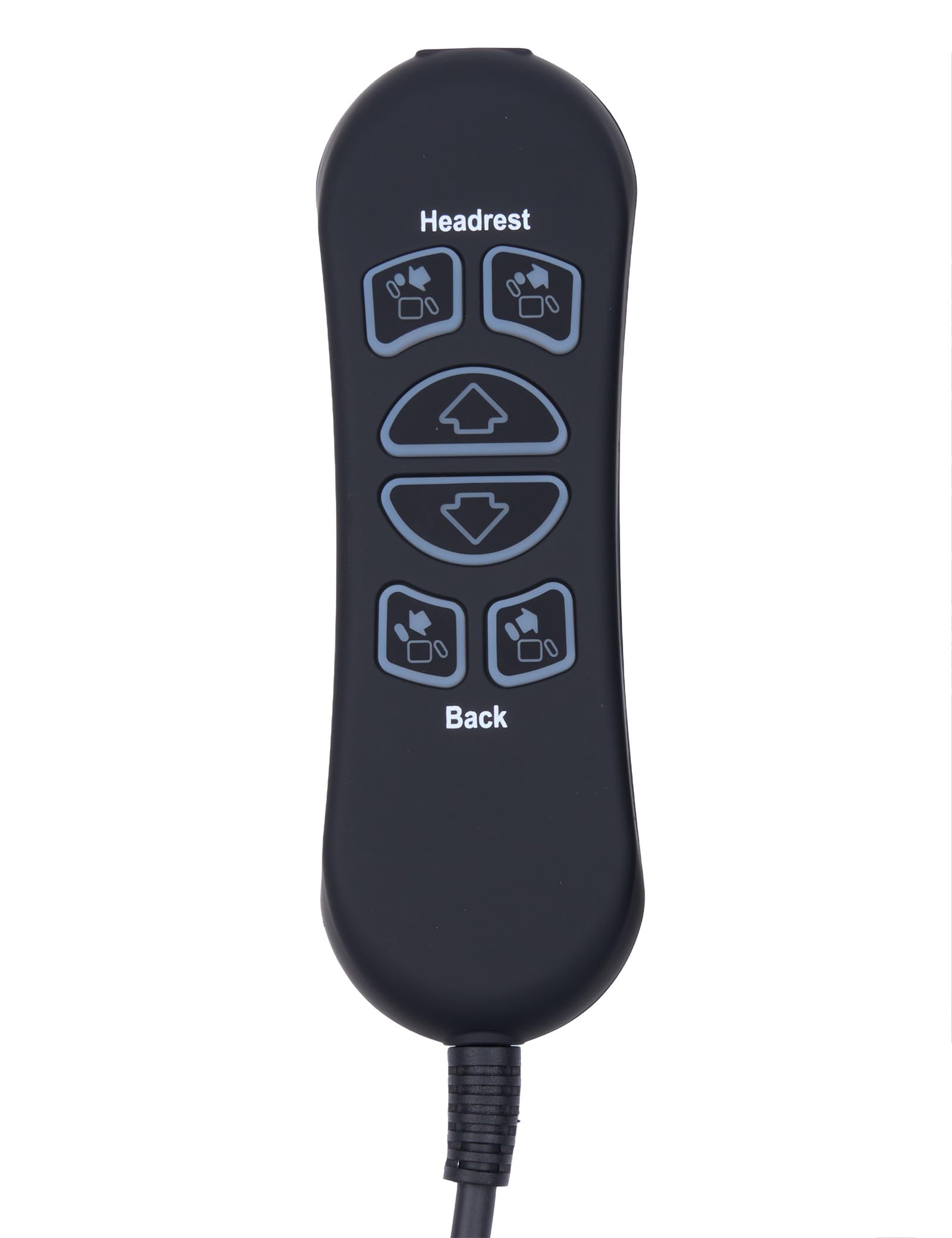 SitzKraft HSW306 Conpatible 6 Button 7 Pin Remote Controller Replacement Hand Wand for Power Recliner (Version B)