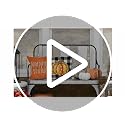 Orange Pumpkin Fall Throw Pillow Covers Set of 2 18x18 - PANDICORN Farmhouse Decor