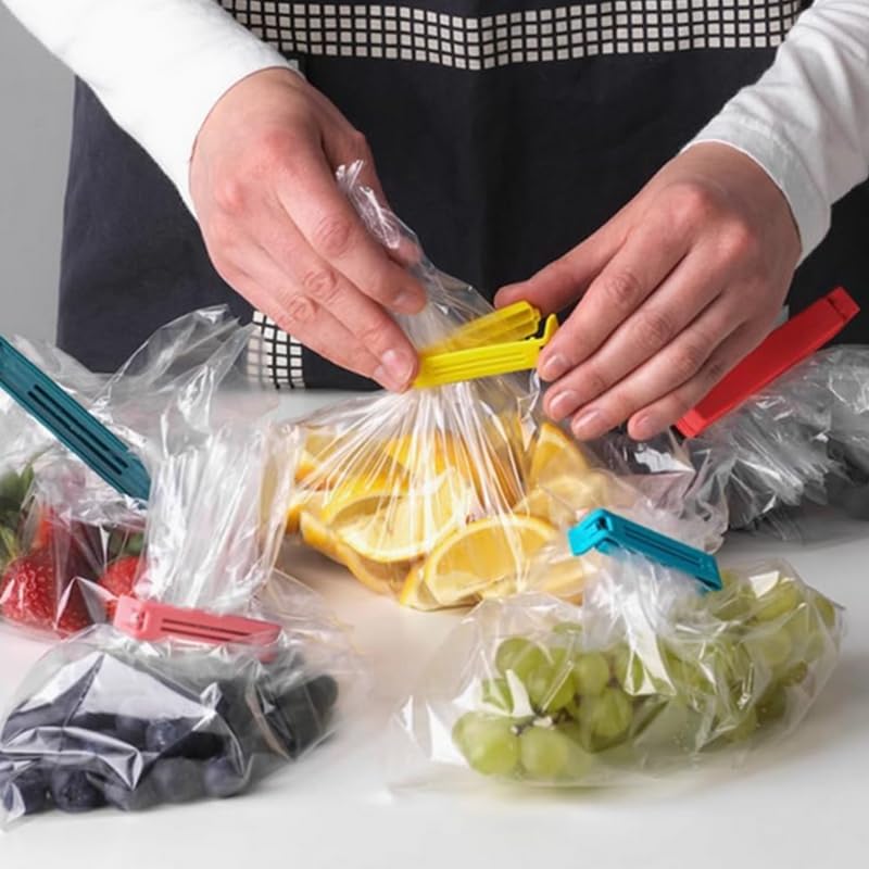 IKEA Bevara Food Bag Sealing Clips - 30 Pack Multicolor Set