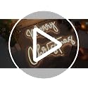 Large 26 Inch Merry Christmas Neon Sign - Warm White Acrylic Wall Decor, USB Dimmable LED Lights for Holiday Parties
