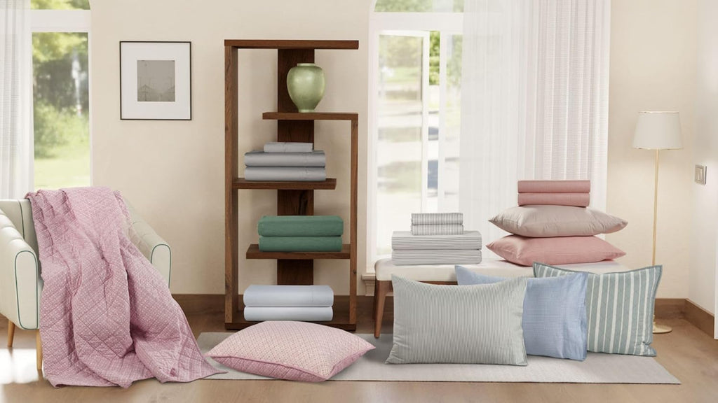 Izod 100% Cotton Percale Pre-Washed Quilt Set, Ultra-Soft & Reversible Bedding, Twin Cotton Comforter, Wrinkle-Resistant 2-Pc Cotton Bedspread with Matching Shams, All-Season Comfort - Pink Mosaic