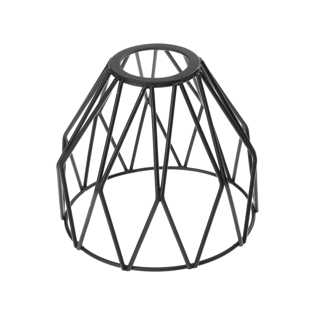 ORFOFE Iron Art Lamp Shade Decorative Ceiling Lamp Accessory for Home Bar and Aisle Simple Chic Design Easy Installation Iron Material for Use