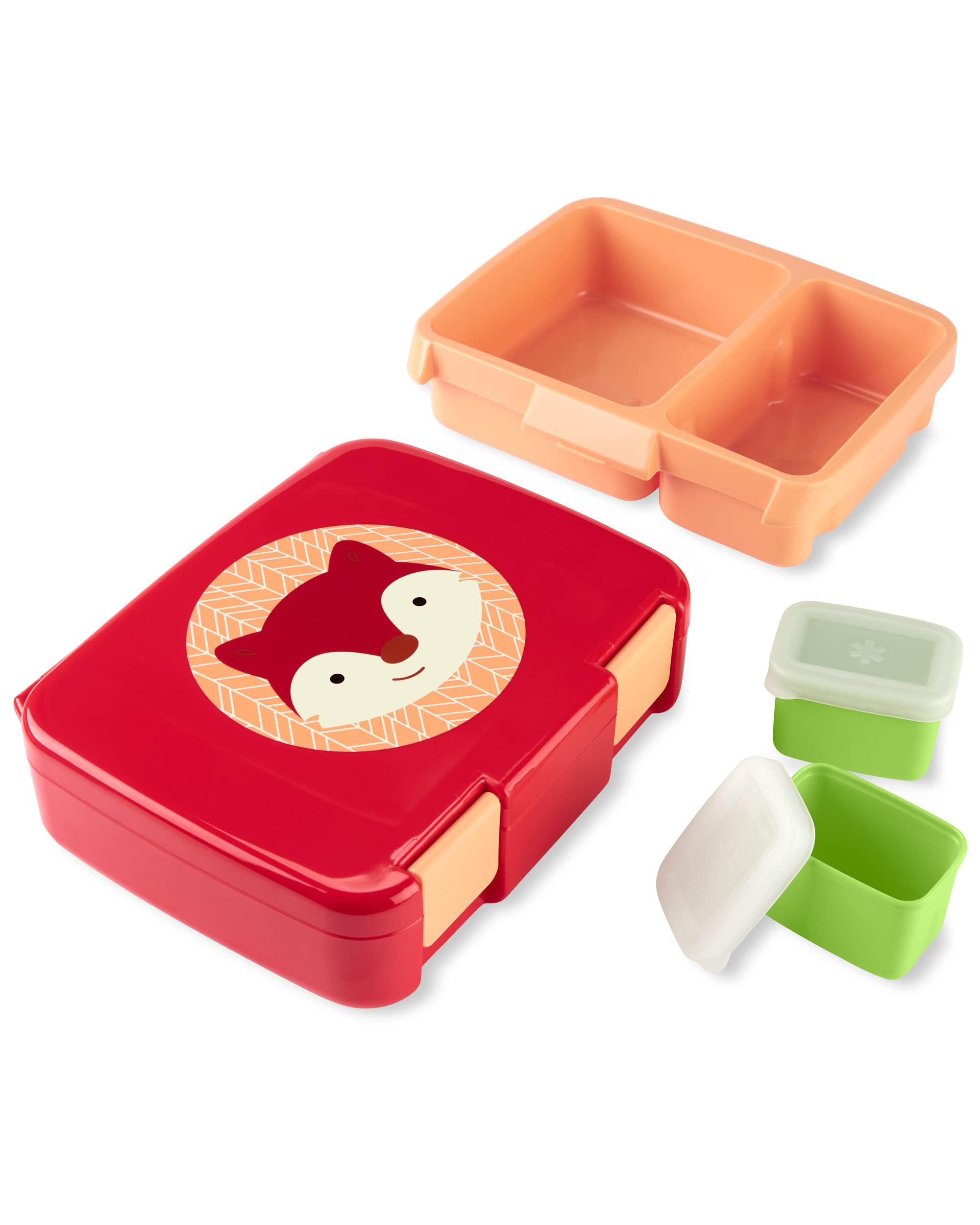 Skip Hop Kids Bento Lunch Box, Ages 3+, Zoo Fox