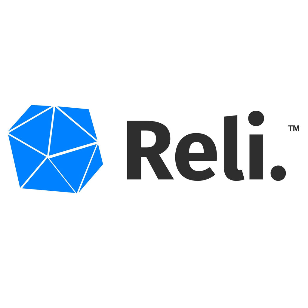 Reli. 1-2 Gallon Trash Bags | 2000 Bags | Clear | Bathroom | Strong | Garbage
