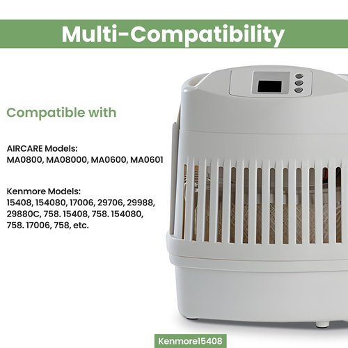 Future Way MAF2 Humidifier Filter Compatible with AIRCARE MA0800, Kenmore 15408 Humidifier, 3-Pack