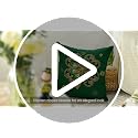 St. Patrick's Day Clover Throw Pillow Cover - 18x18 Inch Polyester Cushion Case