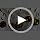 54 Gold Disco Ball Hanging Swirls Party Decorations Set