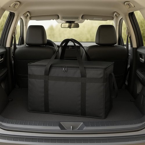 Bodaon Insulated Food Delivery Bag - XXXL Pizza Cooler for Rideshare & Catering | Thermal Carrier for Hot & Cold Items