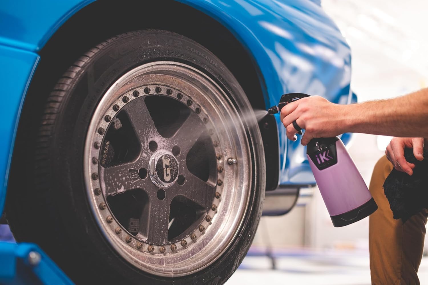 P & S Professional Detail Products - Brake Buster Wheel & Tire Cleaner - Non-Acid Formula, Safe for All Wheel Types - 1 Gallon