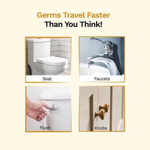 Pee Safe Toilet Seat Spray – Citrus Scent | Pee-Poo Before You Go Spray | Compact & Easy to Use - 2.54 Fl Oz (75ml)