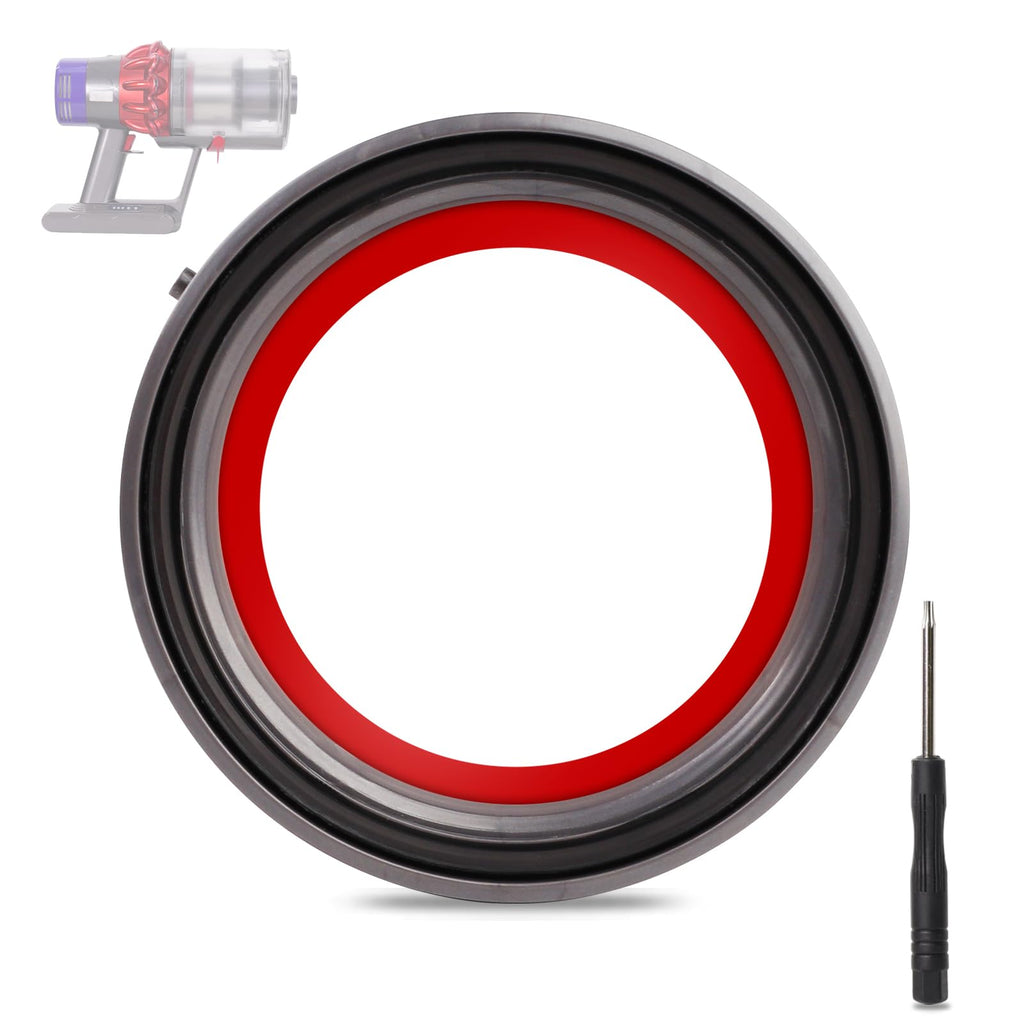 keluke V10 Dust Bin Fixed Sealing Ring Replacement Parts Compatible with Dyson V10 SV12 Cordless Vacuum Cleaner,Dust Bucket Accessories