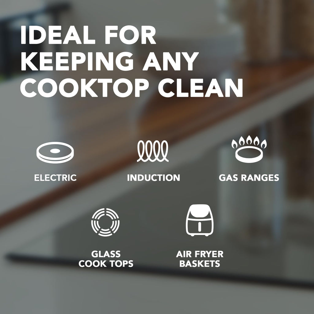 Weiman 22 Fl Oz Cooktop Cleaning Spray & Microfiber Cloth – Cooktop & Oven Cleaner for Streak & Residue Free - Non-Abrasive Degreaser Safe for Glass & Ceramic