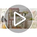 Floral Throw Pillow Covers 18x18 Inch, Spring Decorative Cushion Cases Set of 4
