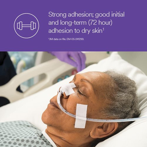 3M Durapore Surgical Tape 1" x 1.5 Yd 1538S-1, 1 Box, 100 Rolls/Box