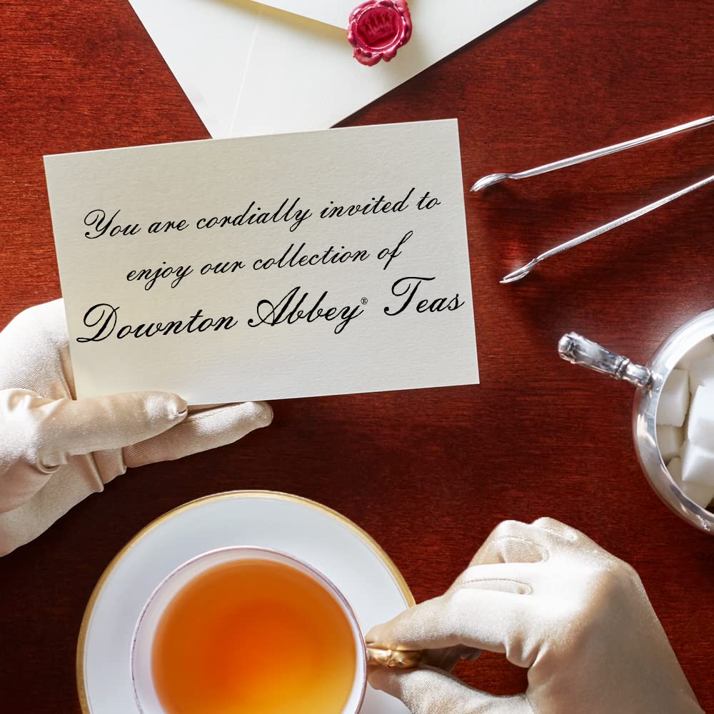 The Republic of Tea – Downton Abbey Daisy and Mrs. Patmore’s Tea, 36 Tea Bags, Plum Pudding Black Tea
