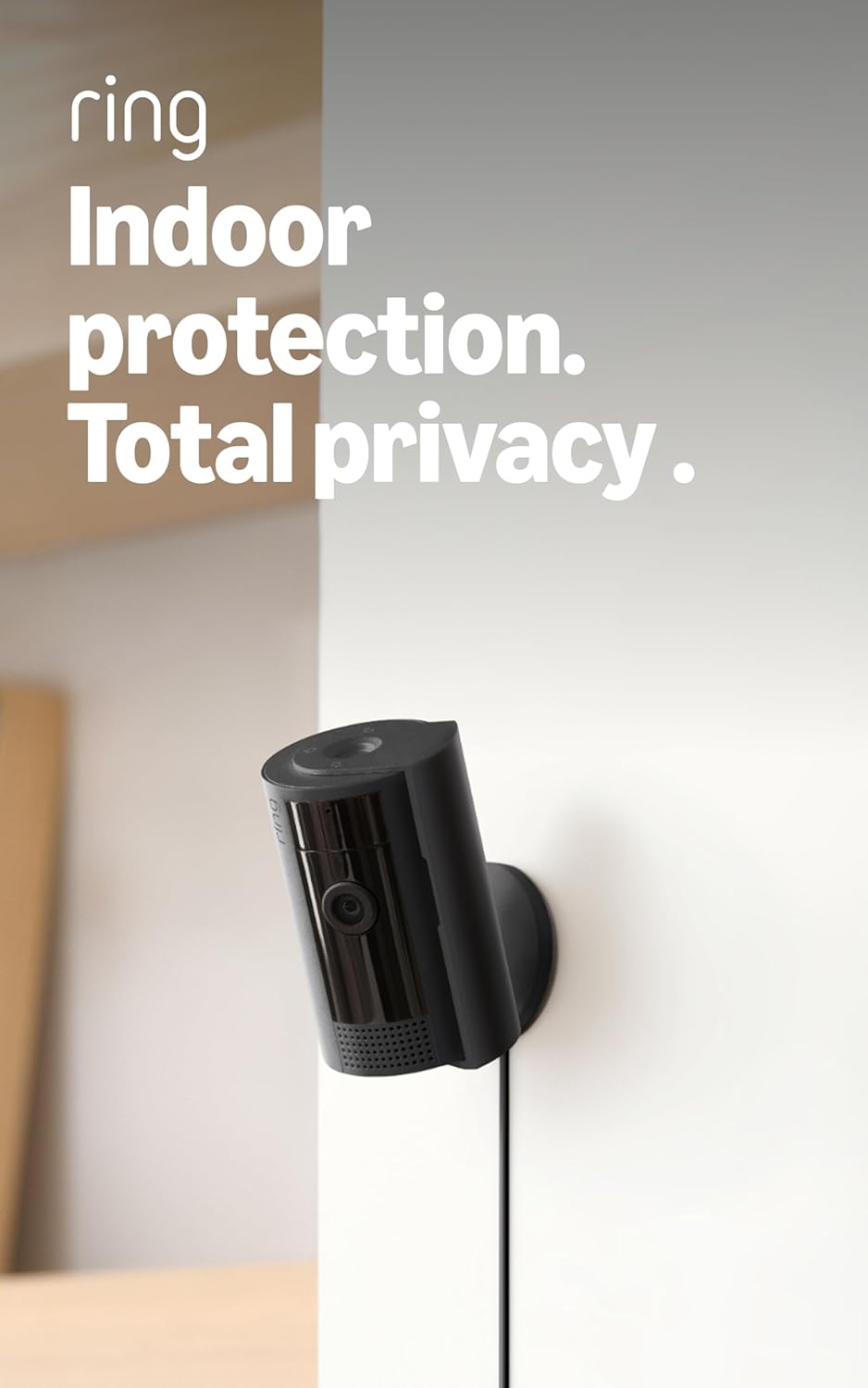 Ring Indoor Cam - 1080p HD Home & Business Security Camera - Sleek White Design