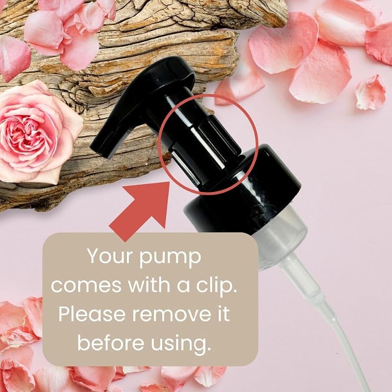 Bottiful Home 14 oz Foaming Soap Dispenser - Durable PET Plastic (Gray/Black)