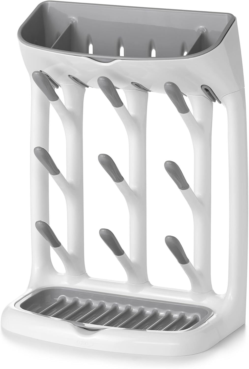 OXO Tot Drying Rack - Space-Saving Design for Efficient Bottle and Dish Drying