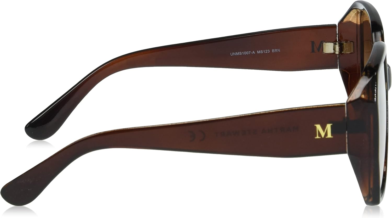 Martha Stewart Women's UV400 Protective Square Sunglasses - Timeless 58mm Gift for Her