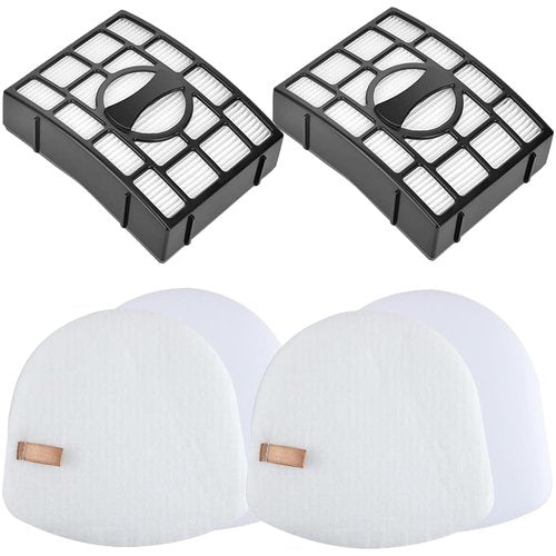 HIMrHEPA ZU560 UV730 Filters Compatible with Shark CU530 UV650 UV725 ZU561 ZU660 ZU572 ZD400 ZD201 Rotator Navigator Lift-Away Upright Vacuum. Part # XFFK560 XHEPA560 XFFKZD400 XHFZD400.