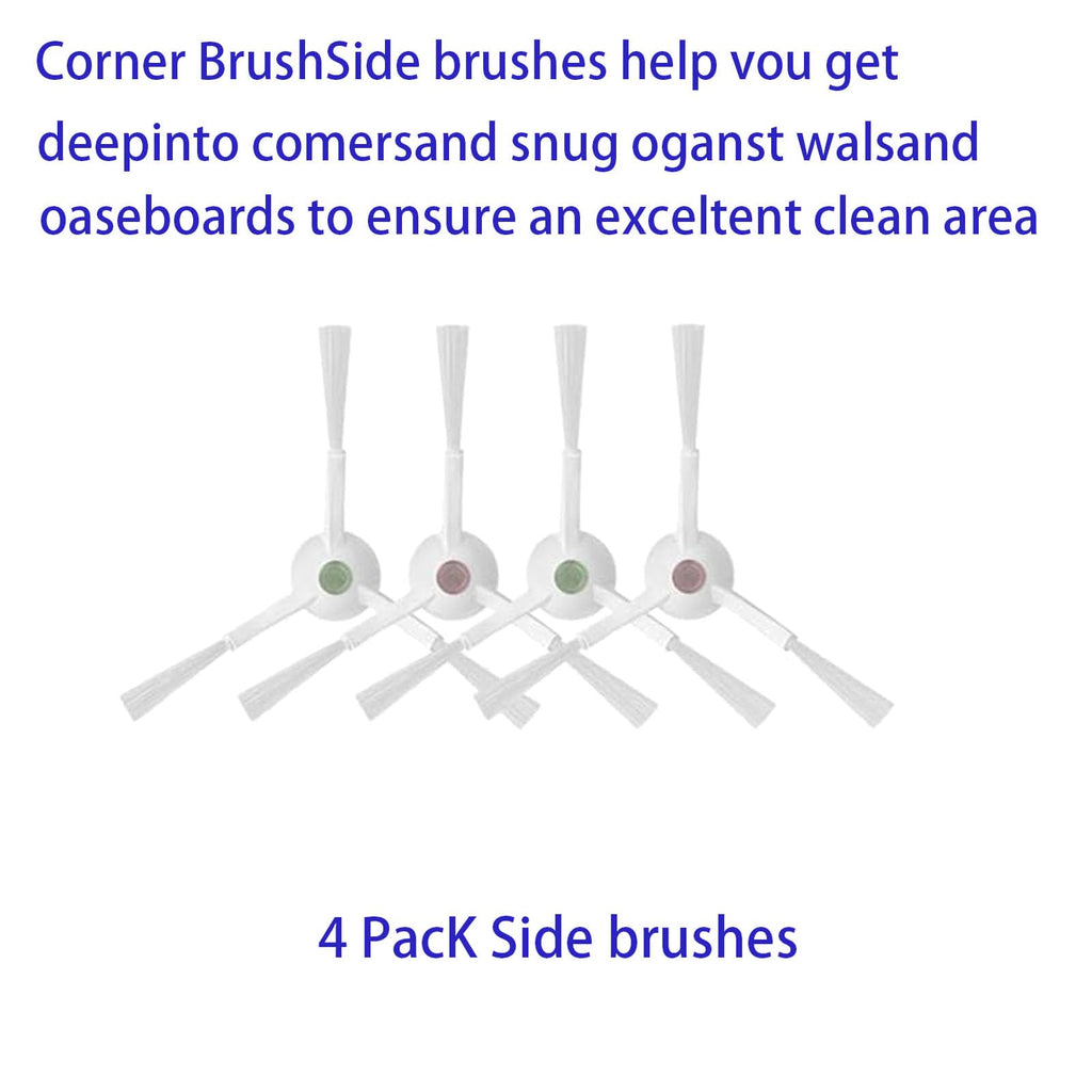 Accessories for ECOVACS DEEBOT T10 Plus:Replacement Parts Compatible with ECOVACS DEEBOT T10 Plus Robtic Vacuum Cleaner Main Brush Side Brush Hepa Filter Spare Attachments
